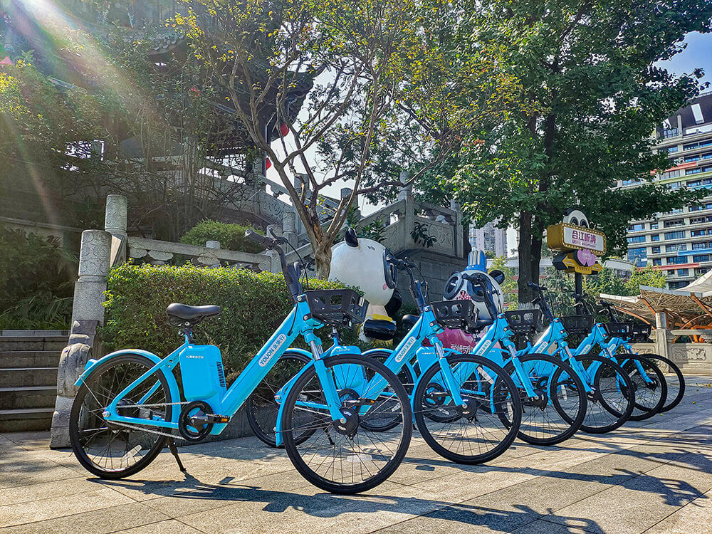 成都：助力市民“氫”裝出行，2000輛氫能自行車騎進(jìn)錦江區(qū)